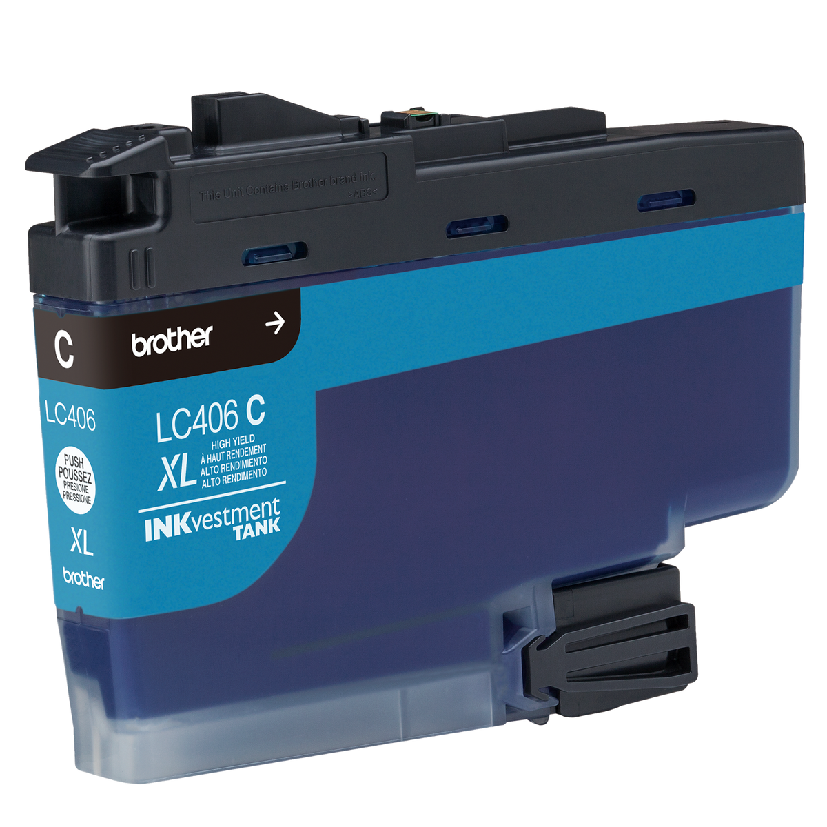 Brother Genuine LC406XLCS High Yield Cyan Ink Cartridge