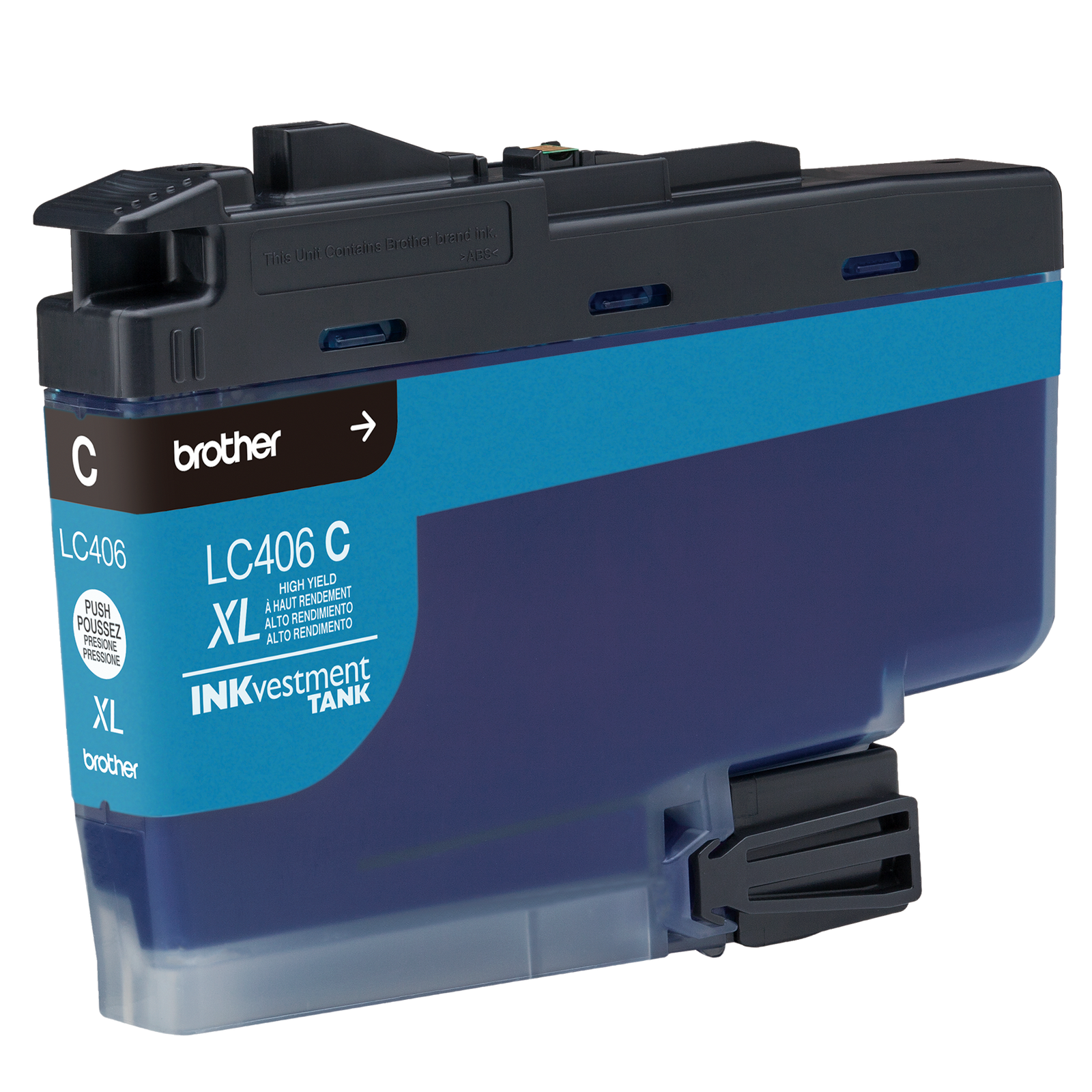Brother Genuine LC406XLCS High Yield Cyan Ink Cartridge