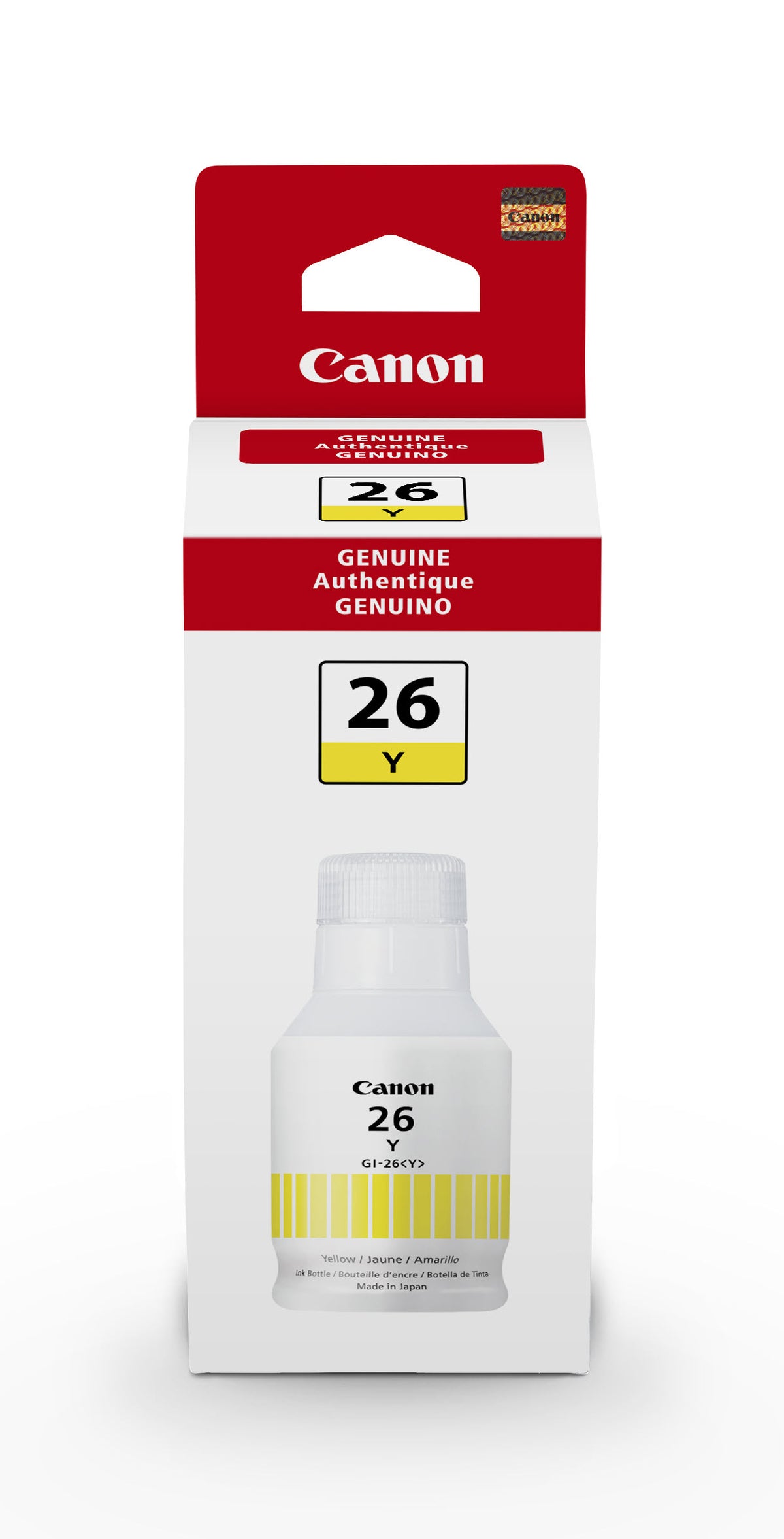 Canon GI-26 Ink High Yield Cartridge Yellow