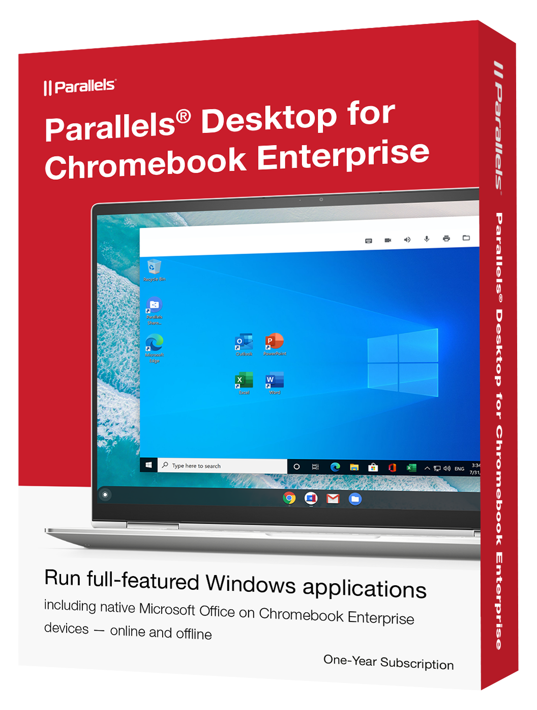 Parallels Desktop Run Windows on Mac 1 Year Subscription