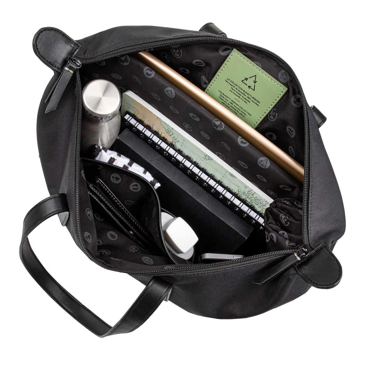 Bugatti Reborn Business Tote Bag Black