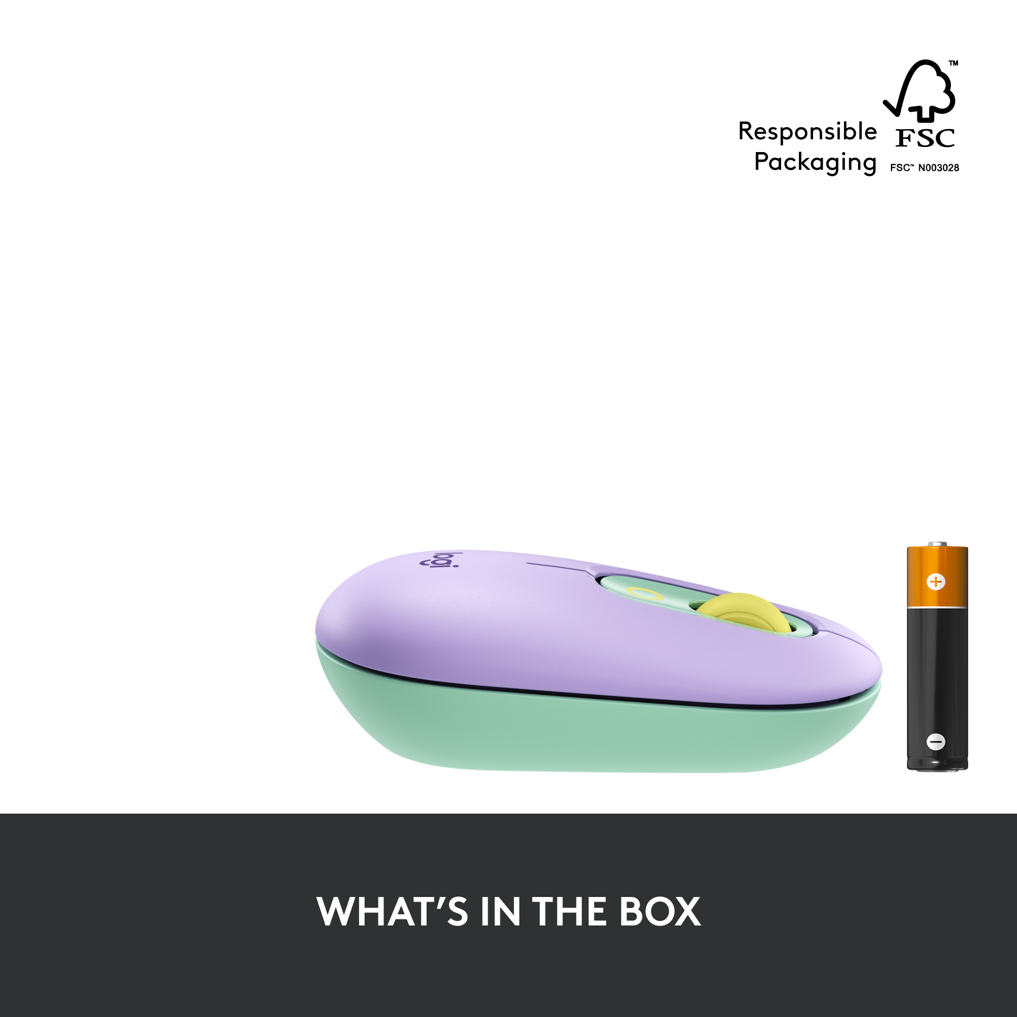 Logitech POP Wireless Mouse Daydream