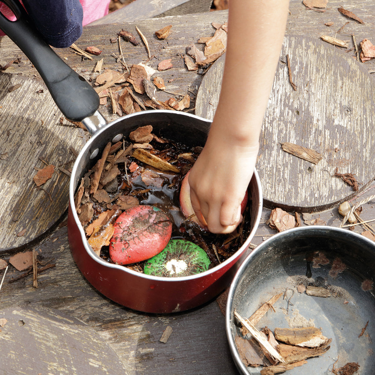 Yellow Door Fruit Sensory Play Stones 8 Piece Set