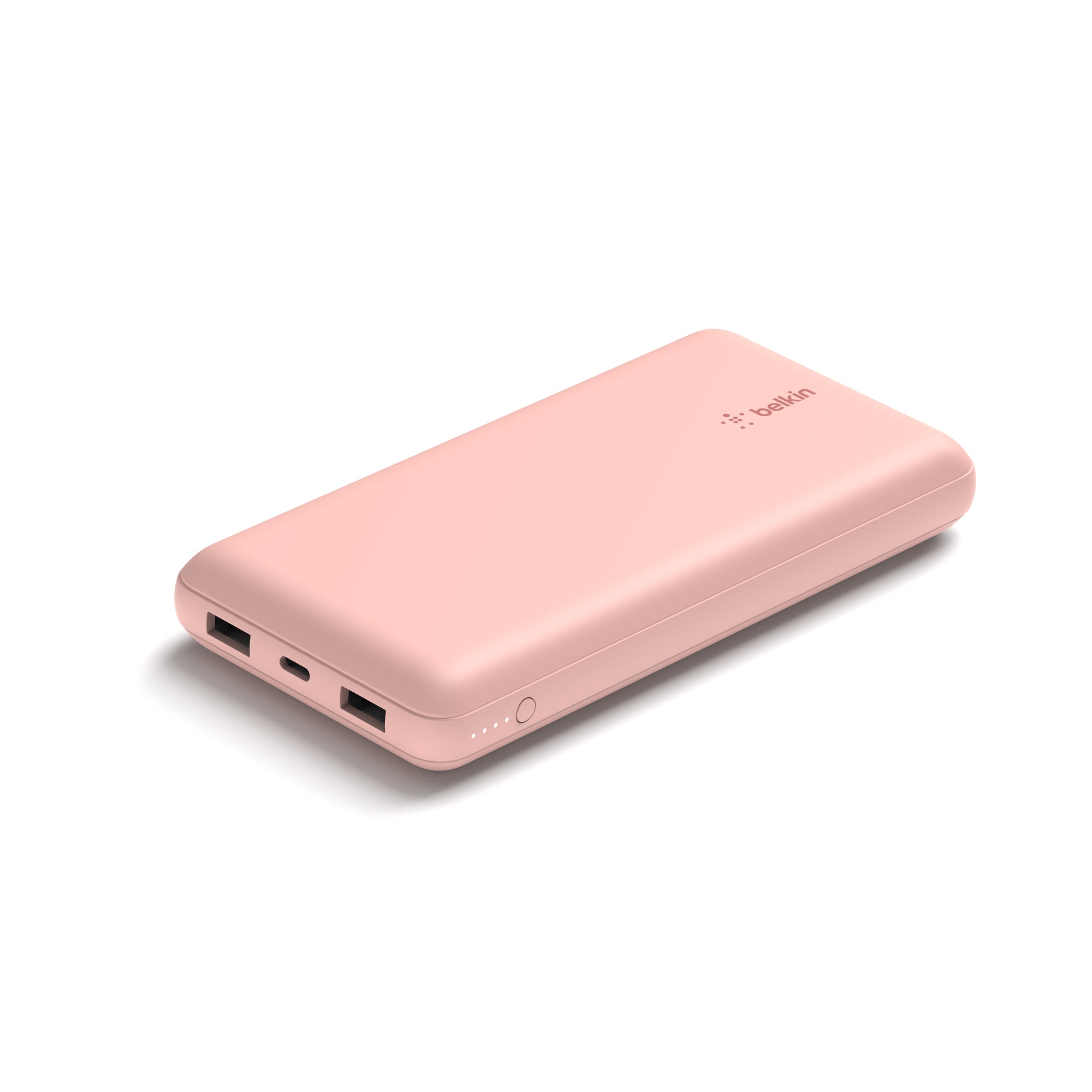 Belkin BoostCharge 20,000mAh 3-Port  Power Bank Rose Gold