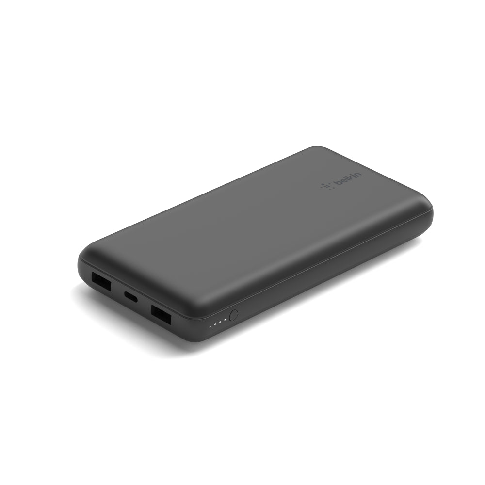 Belkin BoostCharge 20,000mAh 3-Port  Power Bank Black