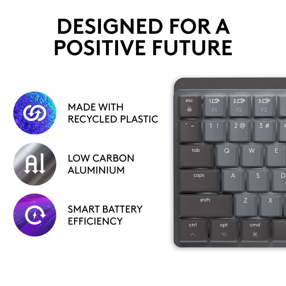 Logitech MX 920-010831 Mini Keyboard for Mac Space Grey