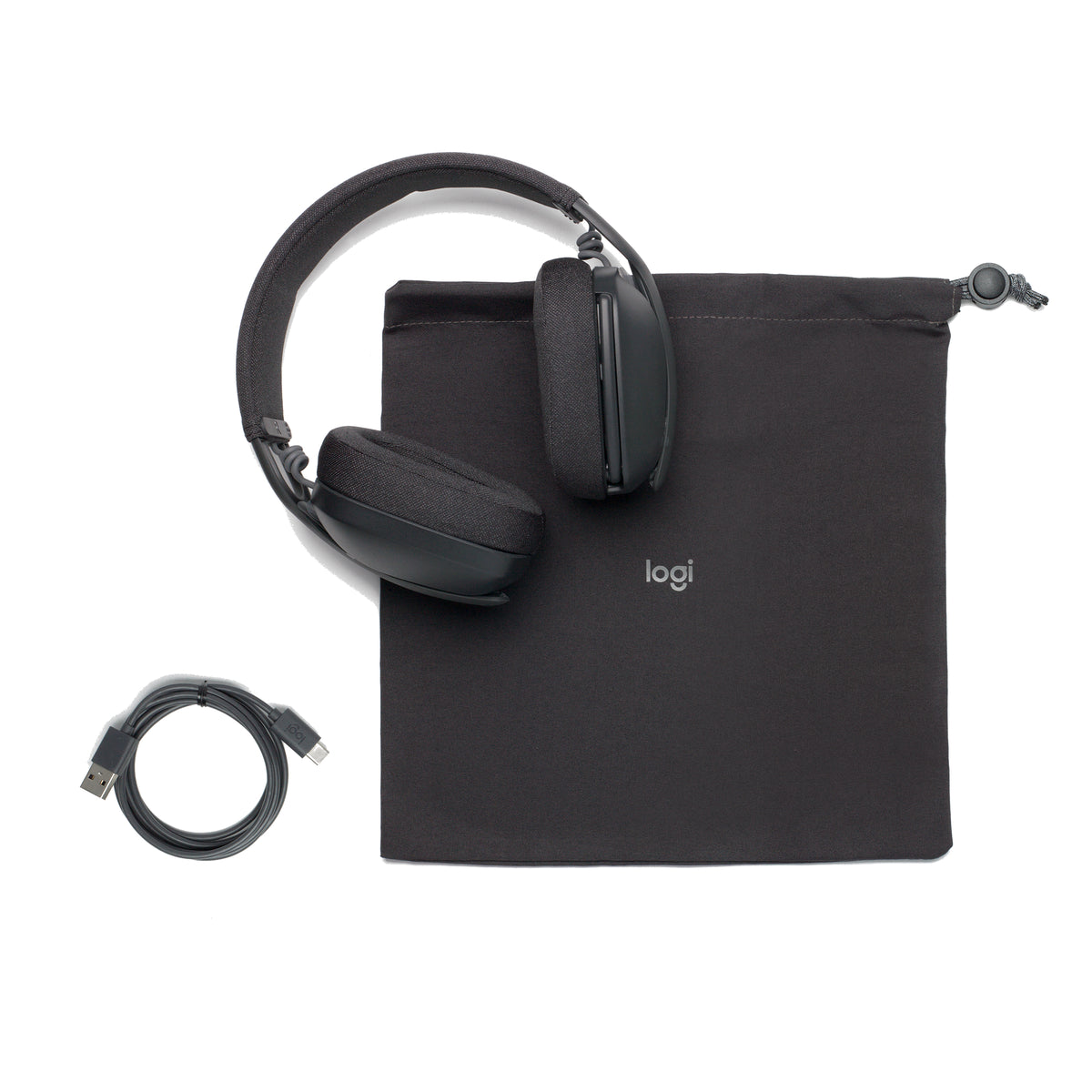 Logitech Zone Vibe 100 Headphones Graphite