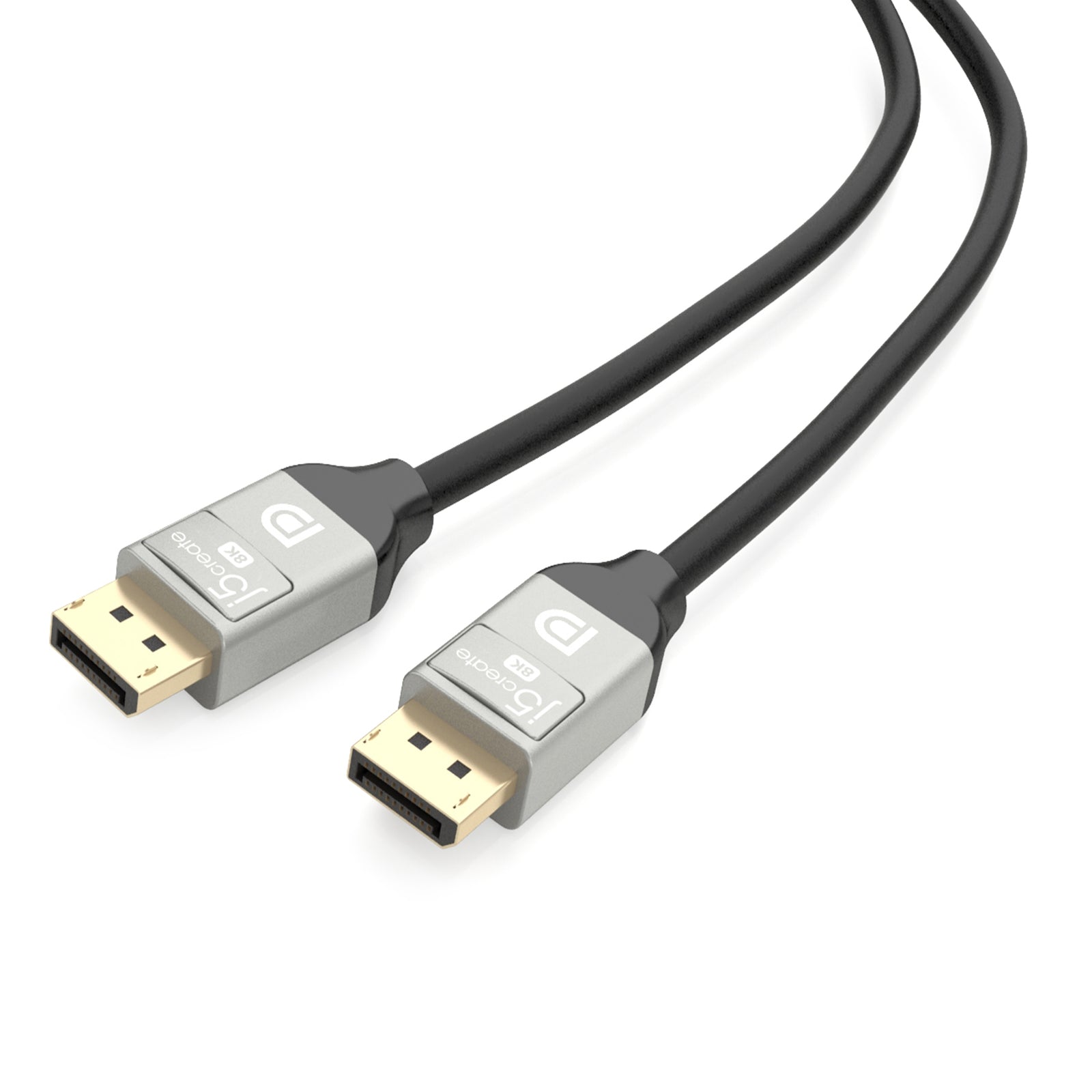 j5Create JDC43 8K DisplayPort Cable Black