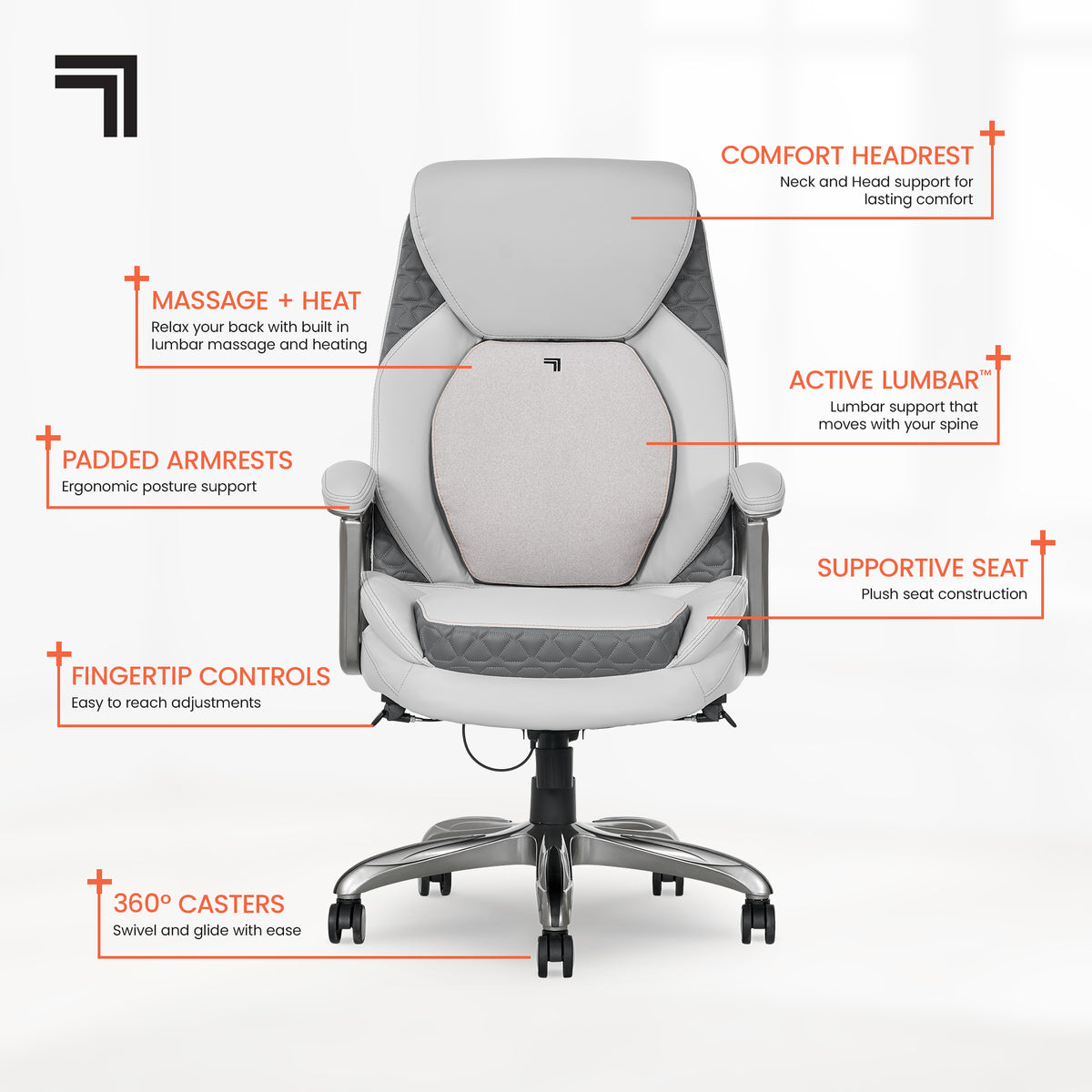 Sharper Image S-600 Active Lumbar Massage Chair