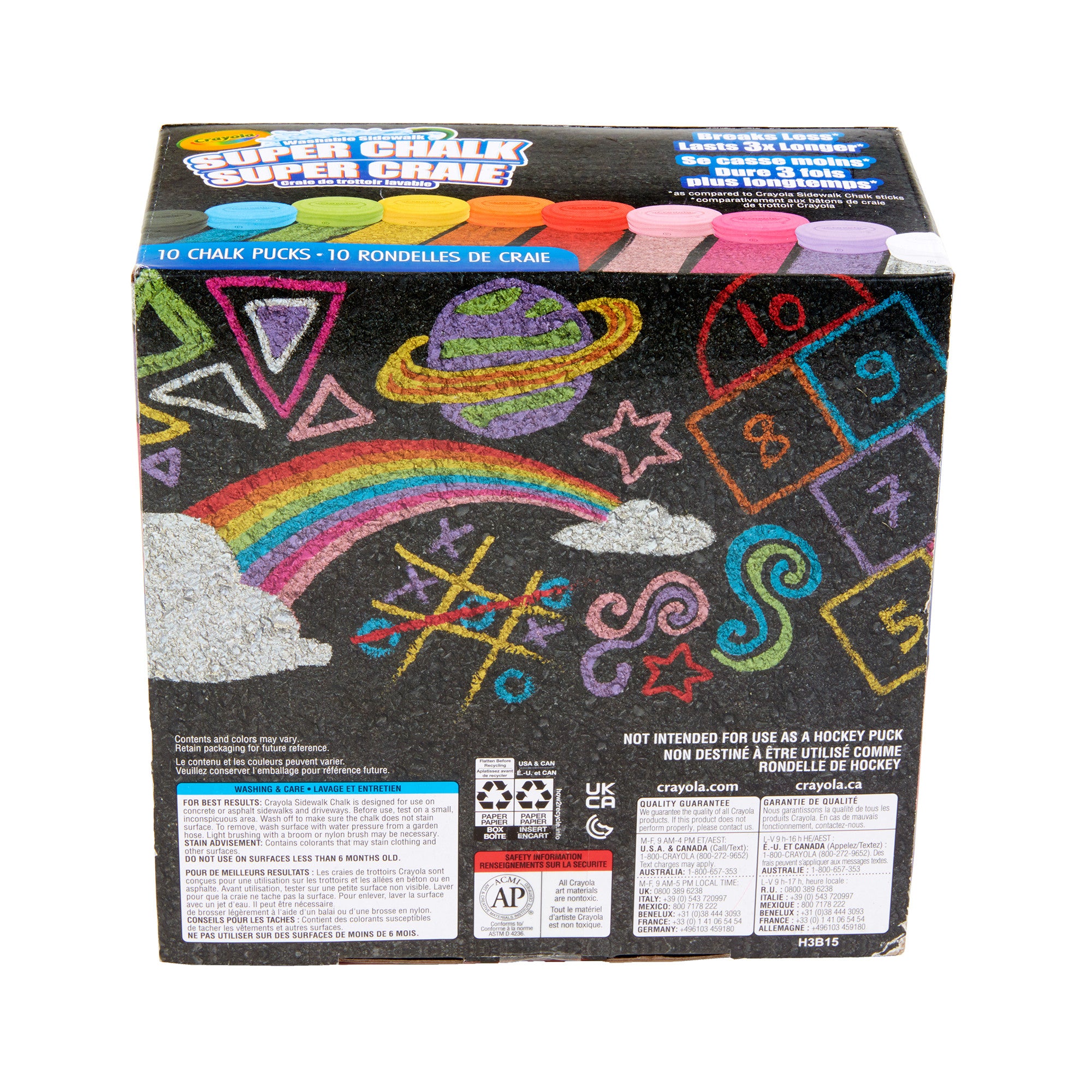 Crayola Super Chalk 10 Pack