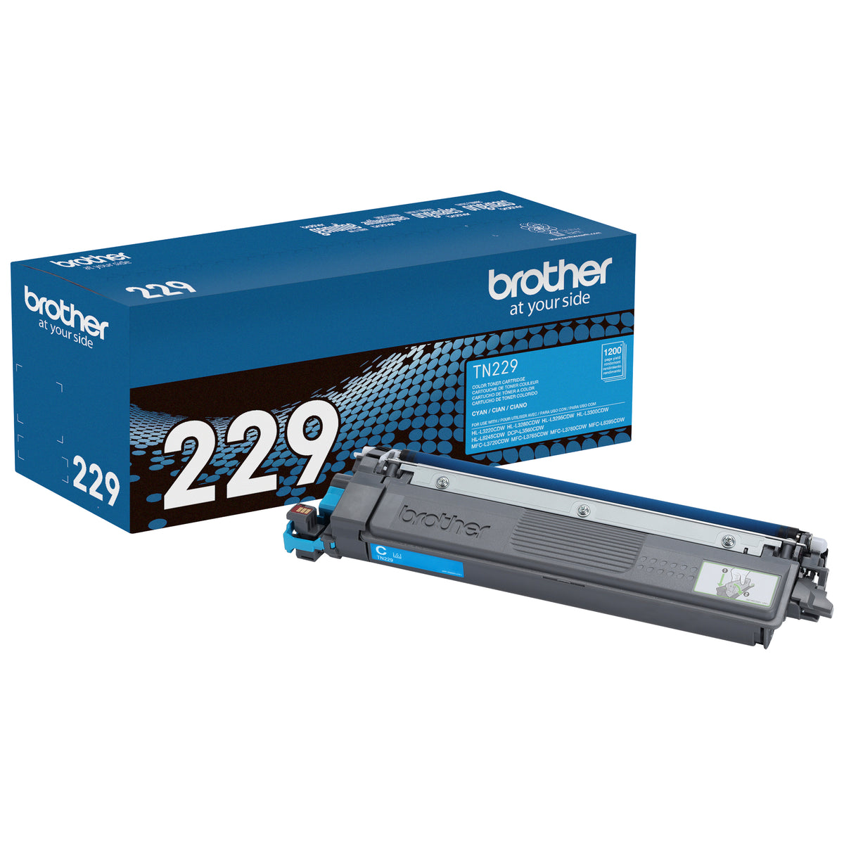Brother TN229C Cyan Toner Cartridge