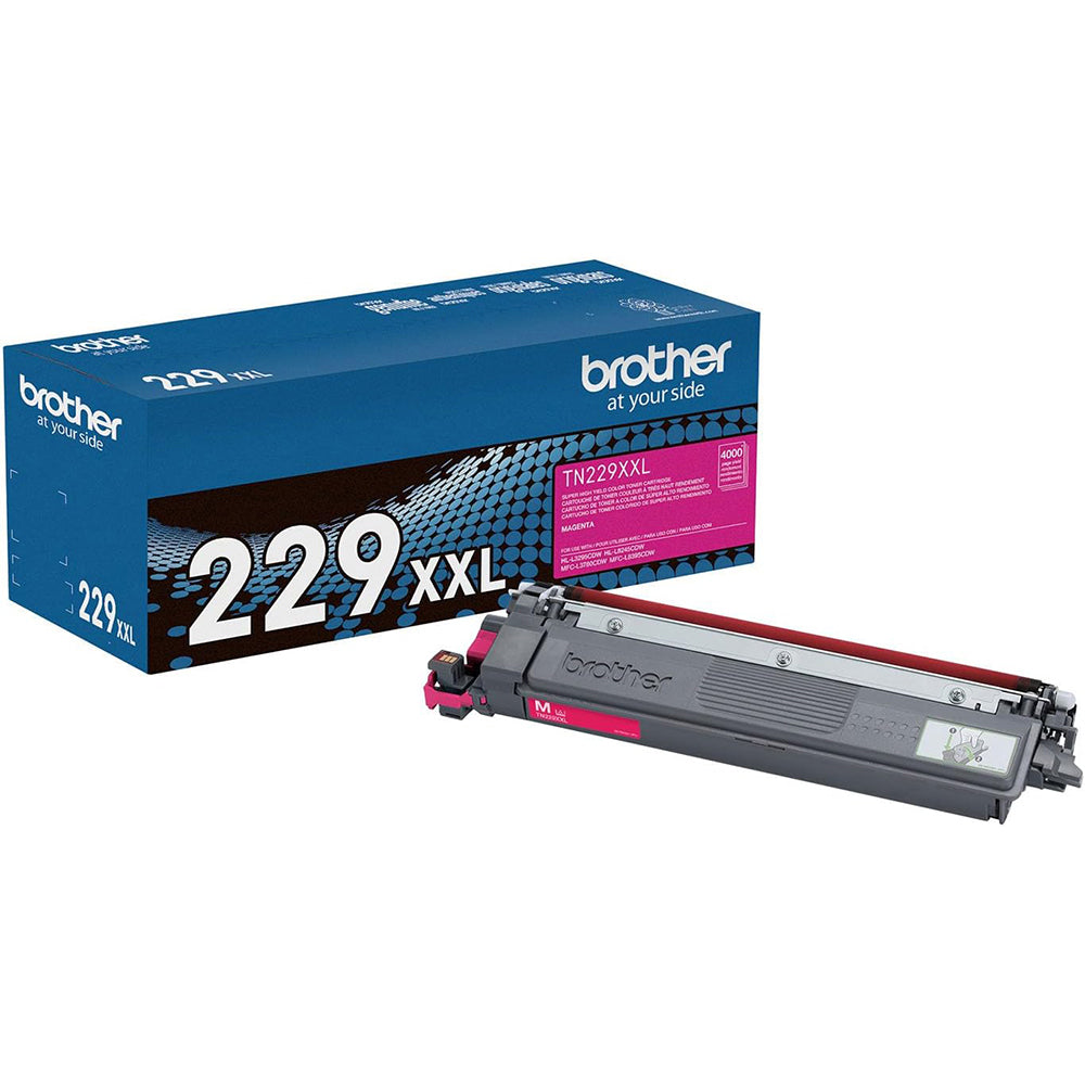 Brother TN229XXLM Super High Yield Toner Cartridge Magenta