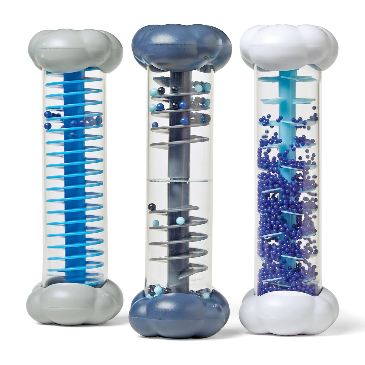 Hand2Mind Sounds Of Rain Sensory Tubes Calming Toy Set
