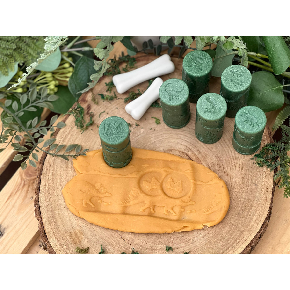 Yellow Door Let's Roll Dinosaurs 6 Piece Set
