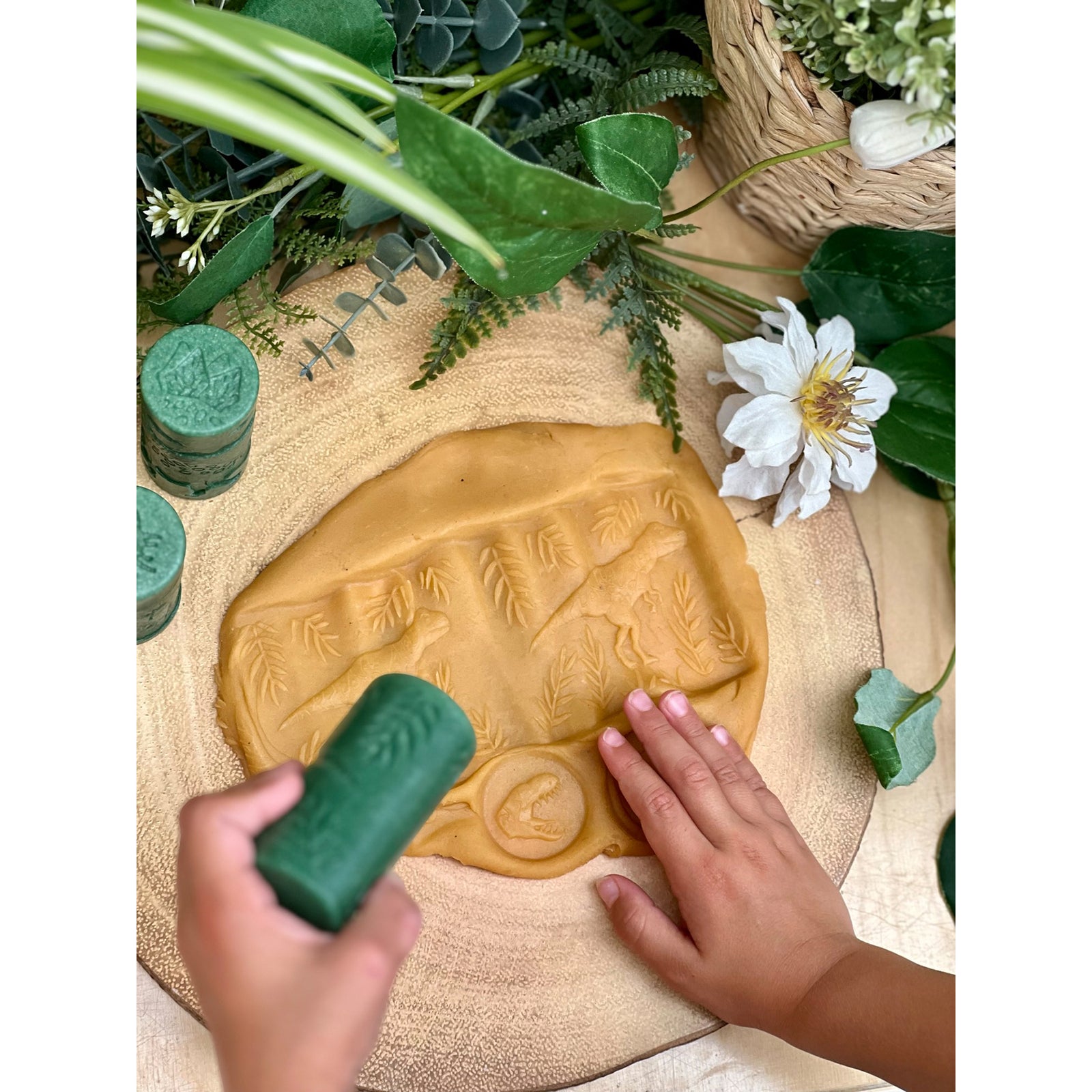 Yellow Door Let's Roll Dinosaurs 6 Piece Set