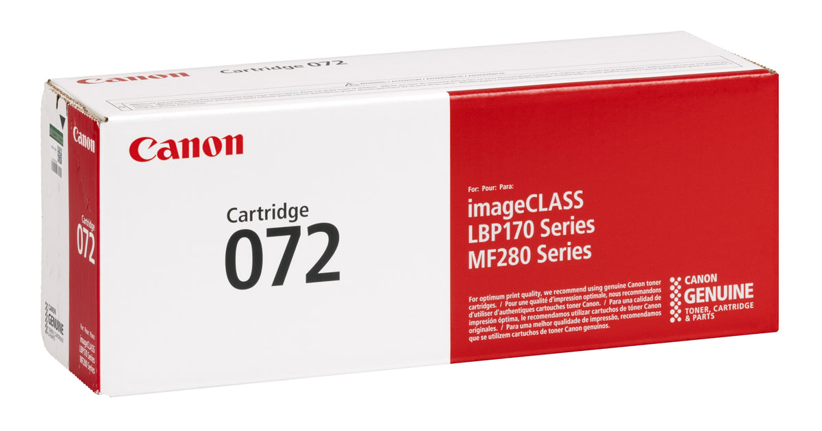 Canon 072 Standard Yield Laser Toner Cartridge Black