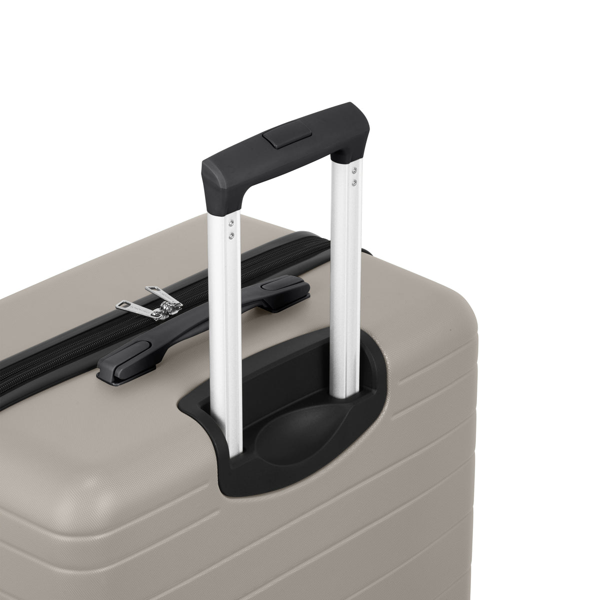 BondStreet Panoramic 30.5" Hardside Check-In Luggage Desert Grey