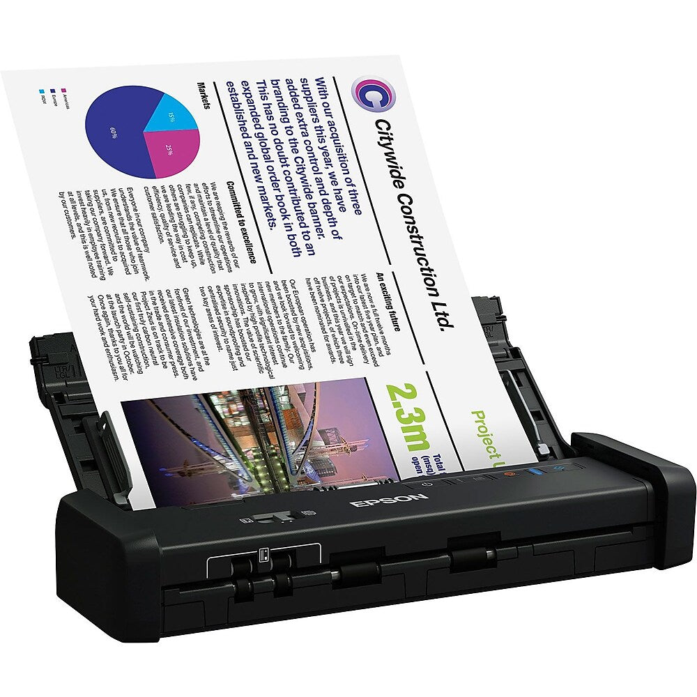 Epson WorkForce ES-200 Portable Duplex Document Scanner