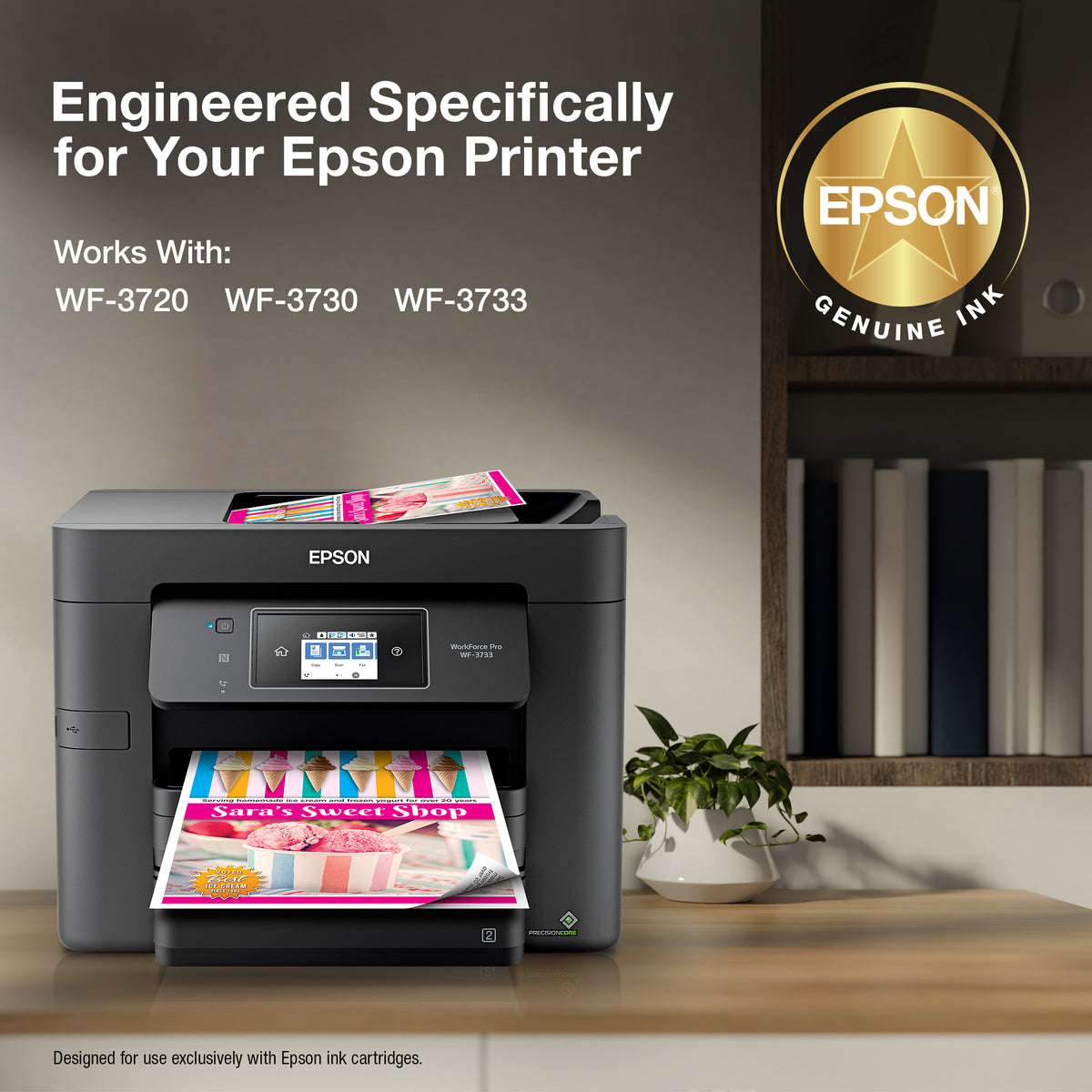 Epson 702 Ink Cartridge Combo Pack Standard Capacity Cyan/Magenta/Yellow