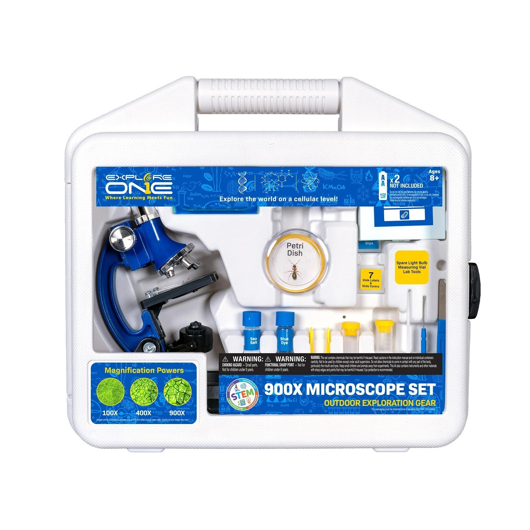 Explore One 88-50101 900X Microscope Set