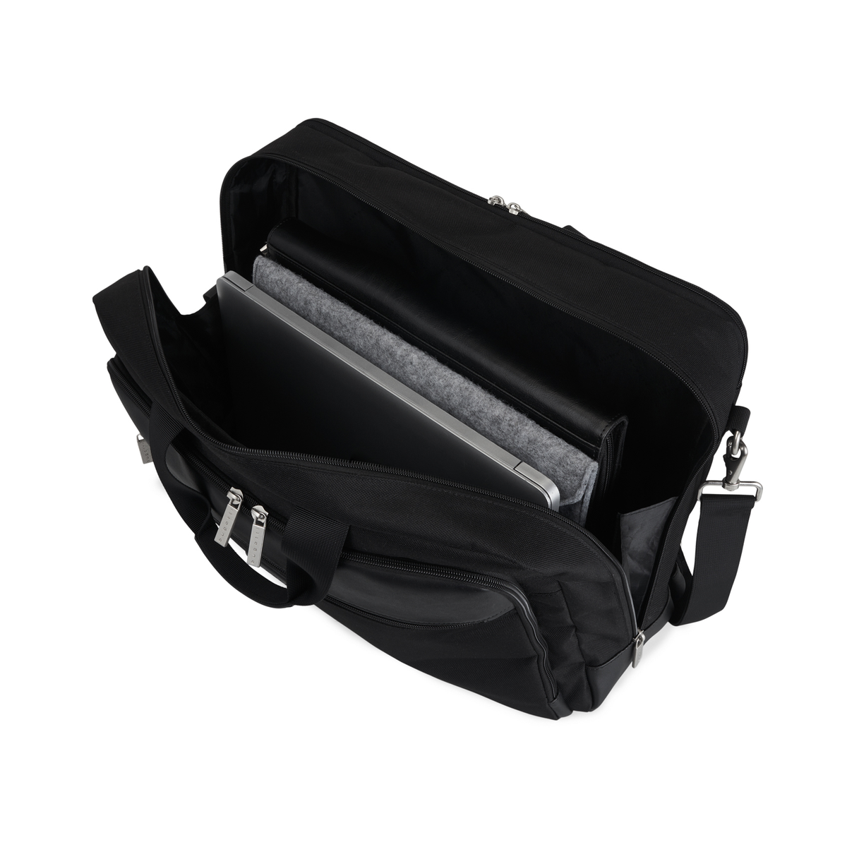 Bugatti Lucas Executive Briefcase Black