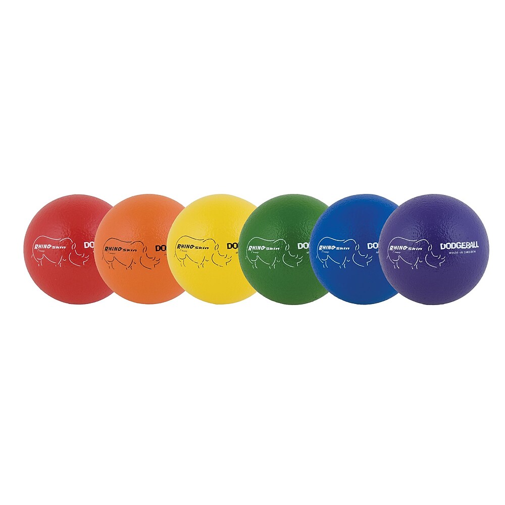 Champion Sports Rhino Skin Dodgeball Set Multicolour Pack of 6