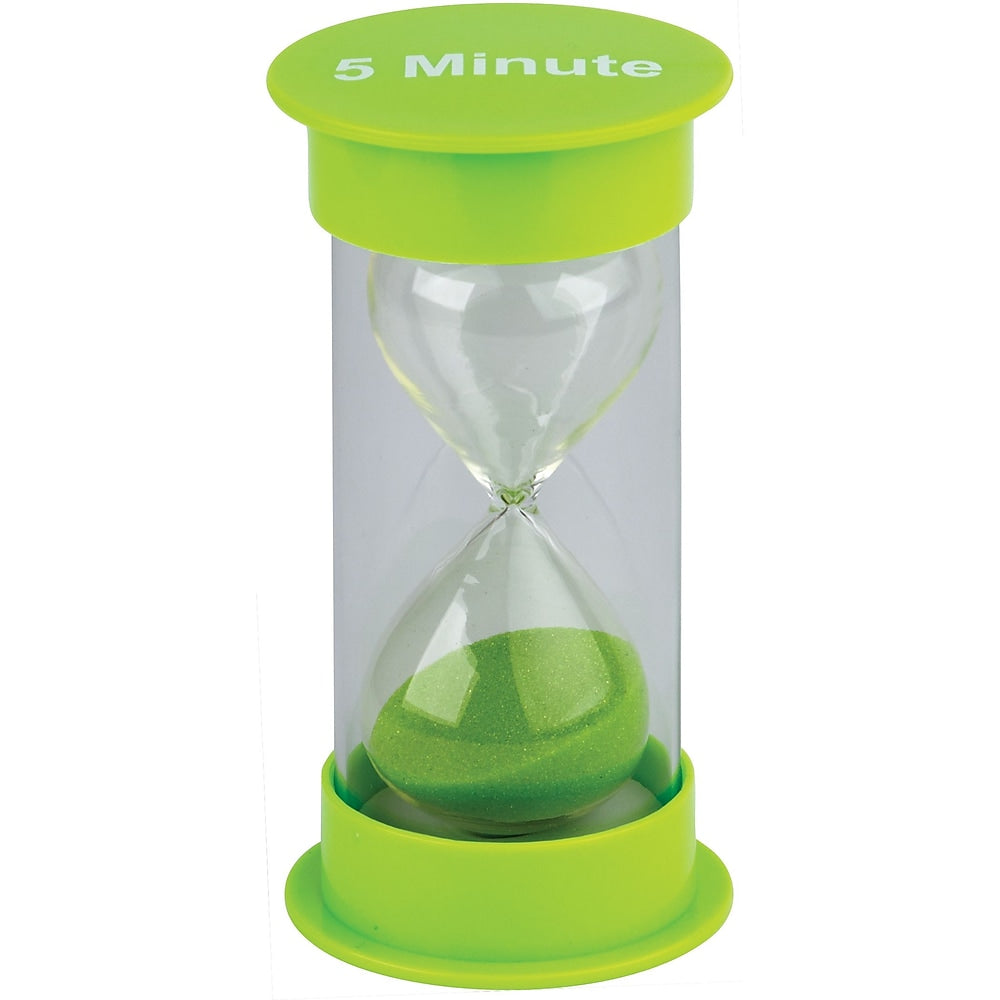 Teacher Created Resources 5 Minute Medium Sand Timer 2 Pack
