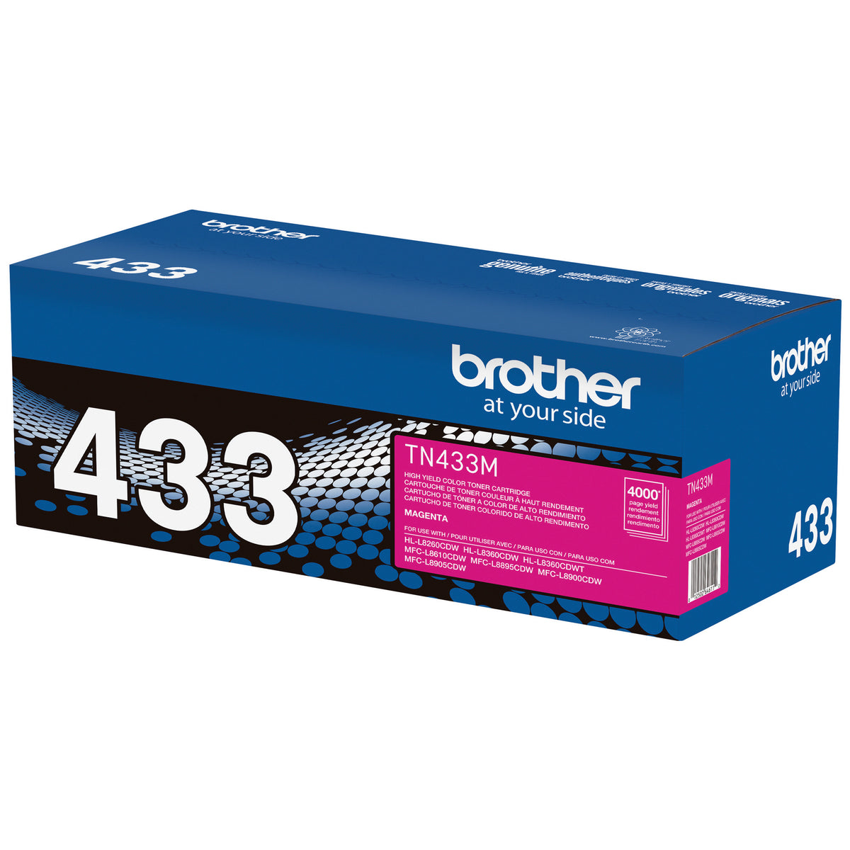 Brother TN433 High Yield Toner Cartridge Magenta