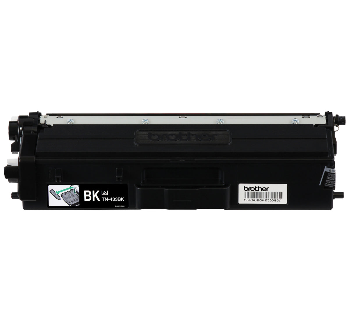 Brother TN433 High-Yield Black Toner Cartridge
