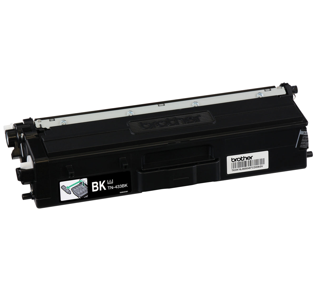 Brother TN433 High-Yield Black Toner Cartridge