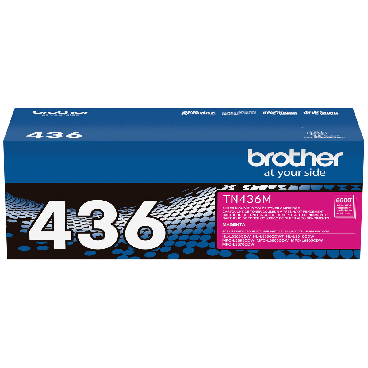 Brother TN436M Super High Yield Toner Cartridge Magenta