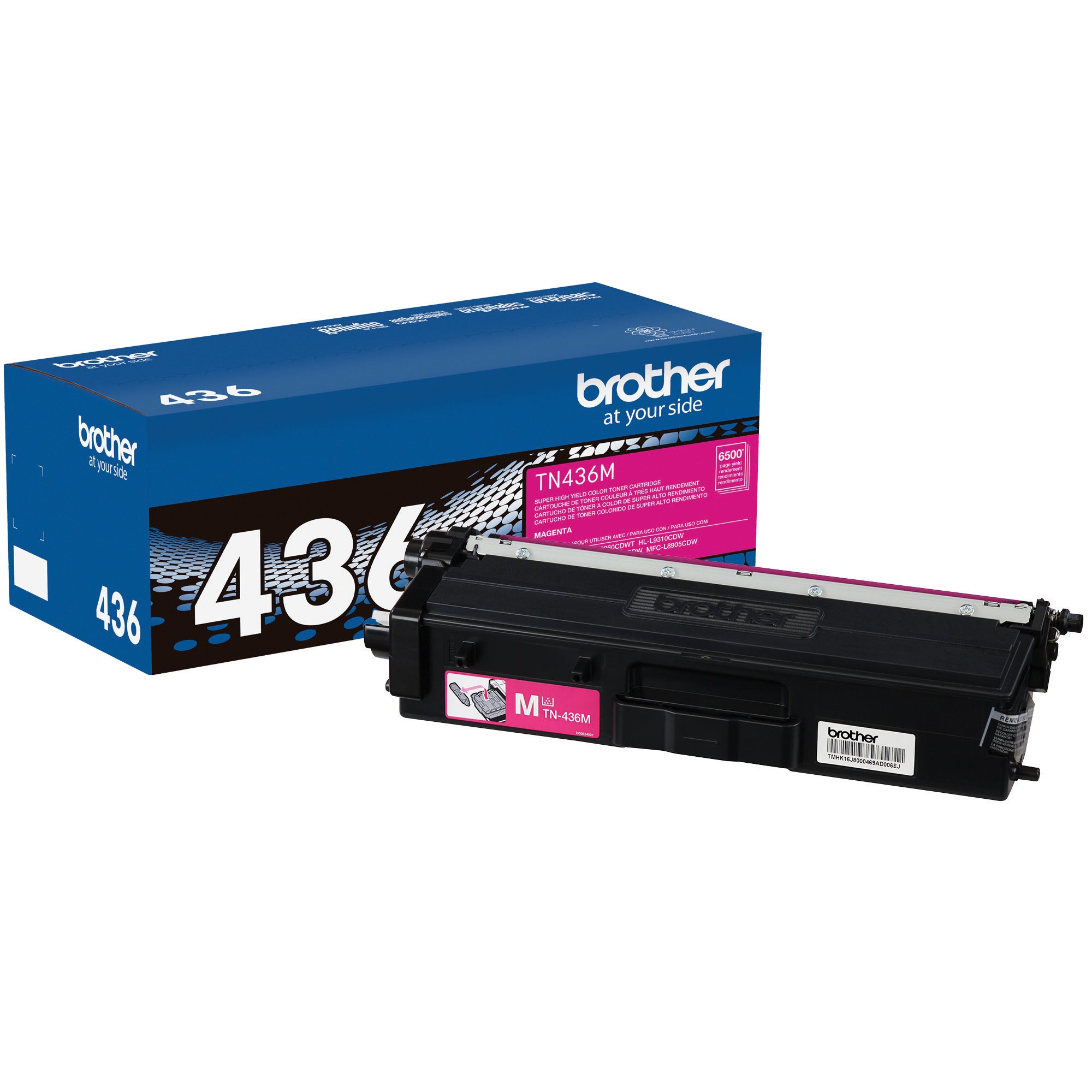 Brother TN436M Super High Yield Toner Cartridge Magenta