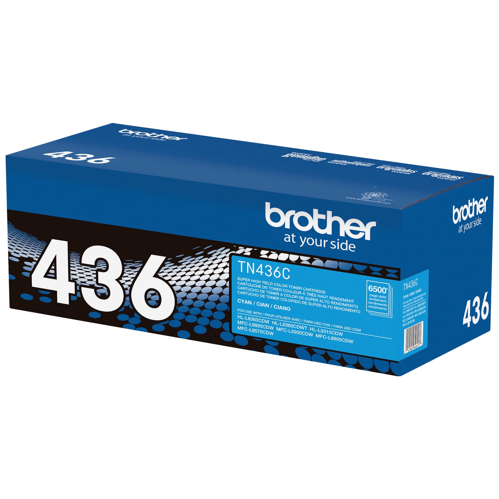 Brother TN436C Super High Yield Toner Cartridge Cyan