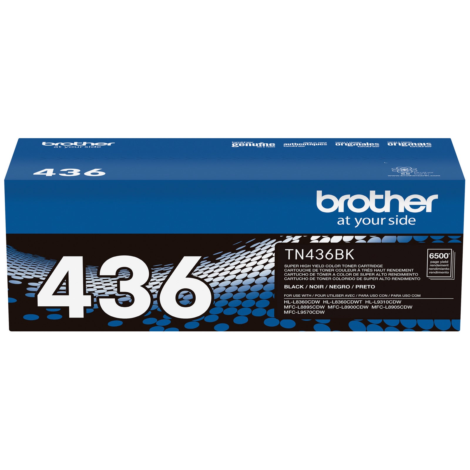 Brother TN436BK Super High Yield Toner Cartridge Black
