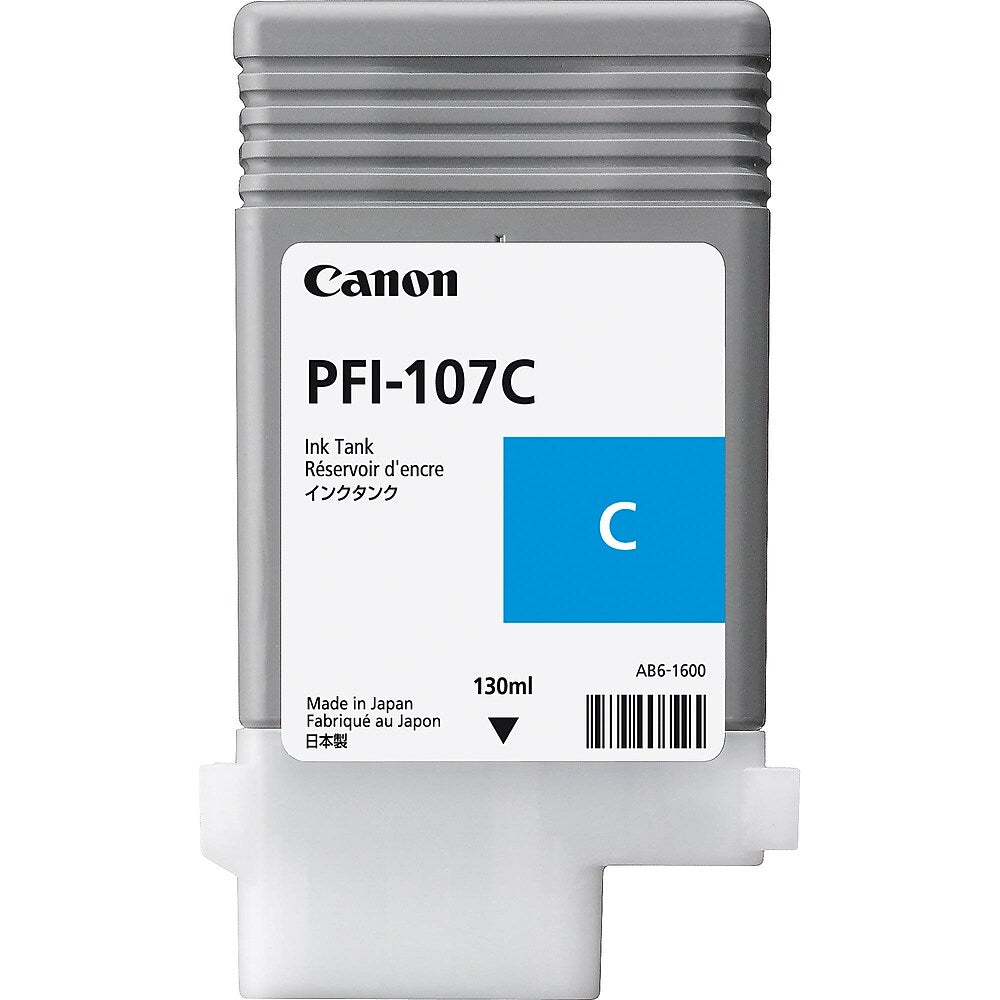 Canon PFI-107 Ink Cartridge Cyan 130 ml