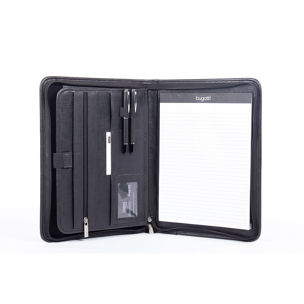 Bugatti Valentino Writing Case Black