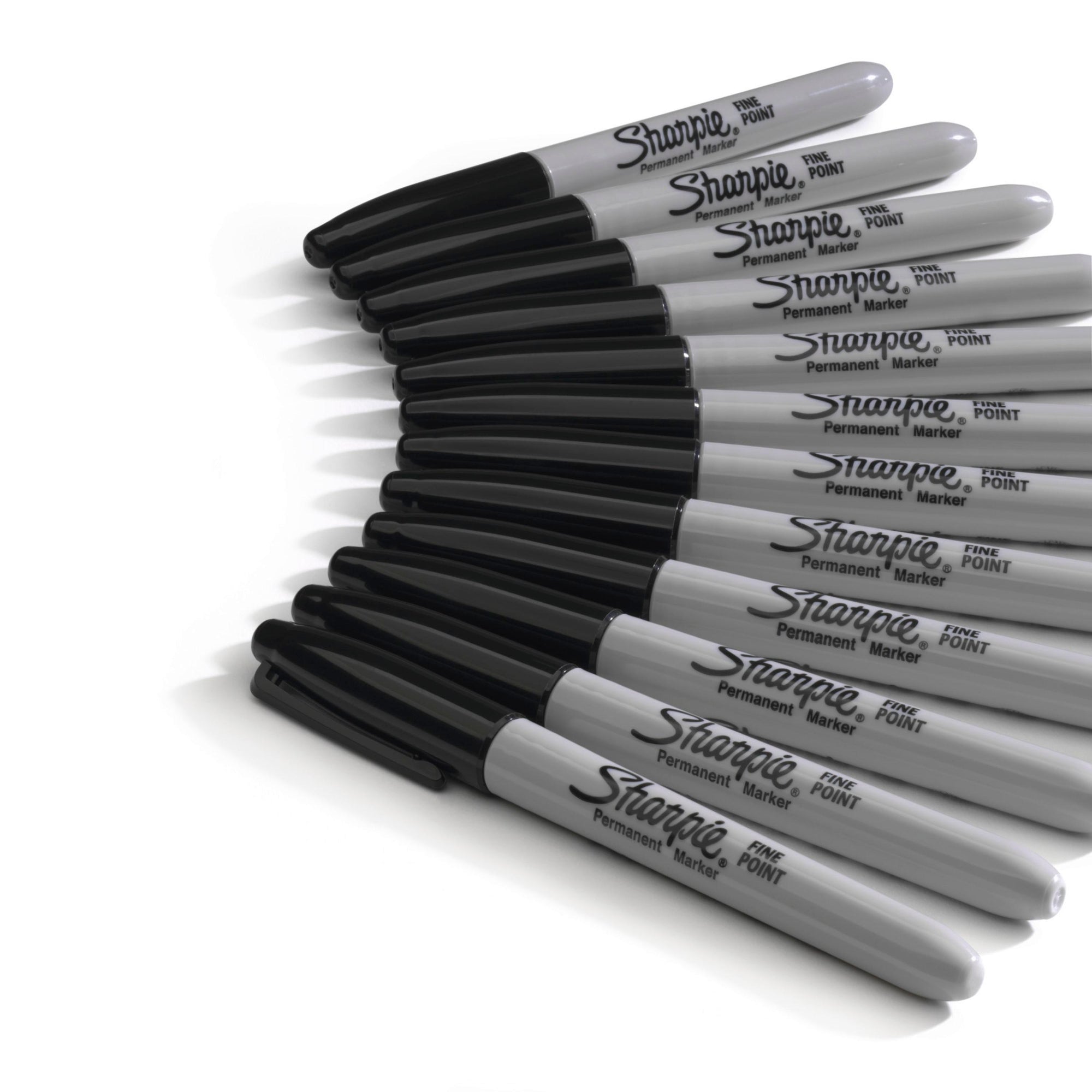 Sharpie Permanent Markers - Fine Tip - Black - 36 Pack