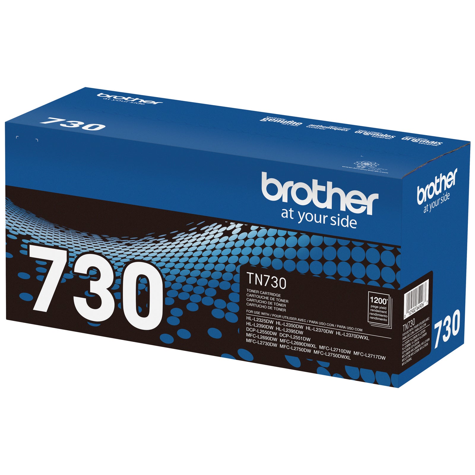 Brother TN730 Standard Yield Toner Cartridge Black