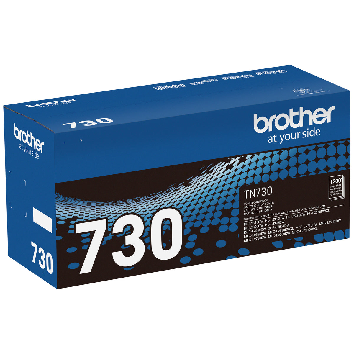 Brother TN730 Standard Yield Toner Cartridge Black
