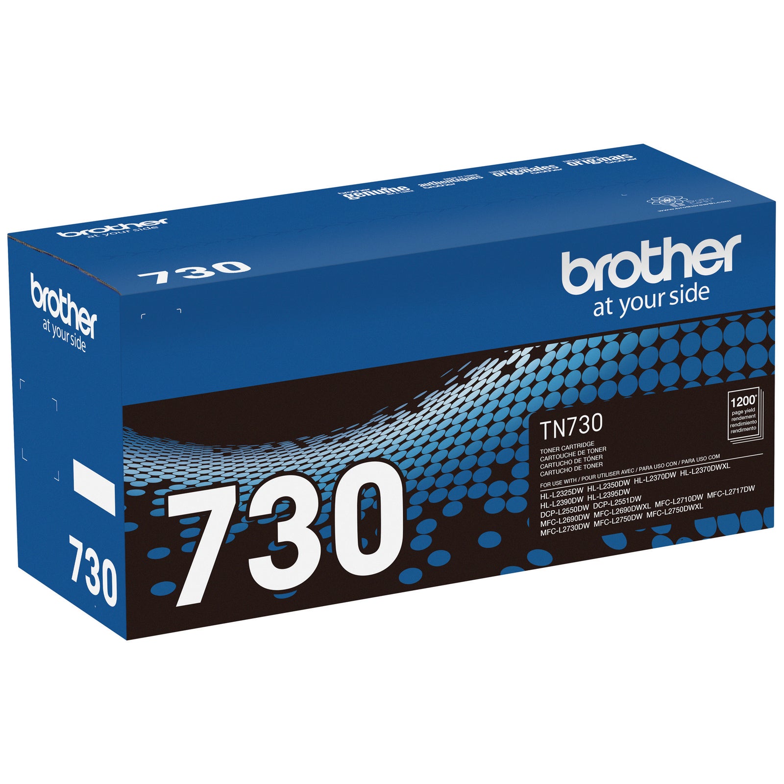 Brother TN730 Standard Yield Toner Cartridge Black