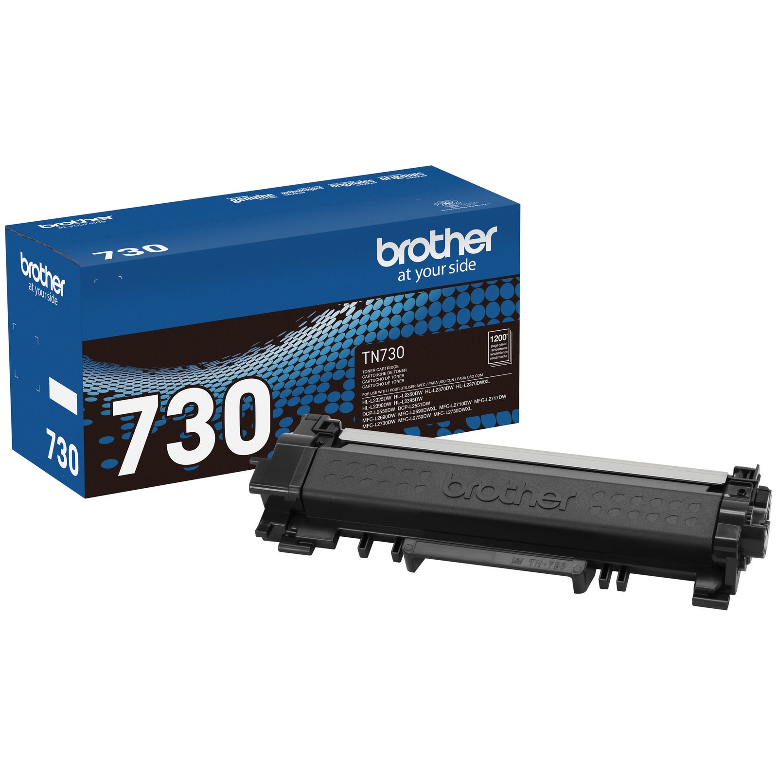 Brother TN730 Standard Yield Toner Cartridge Black