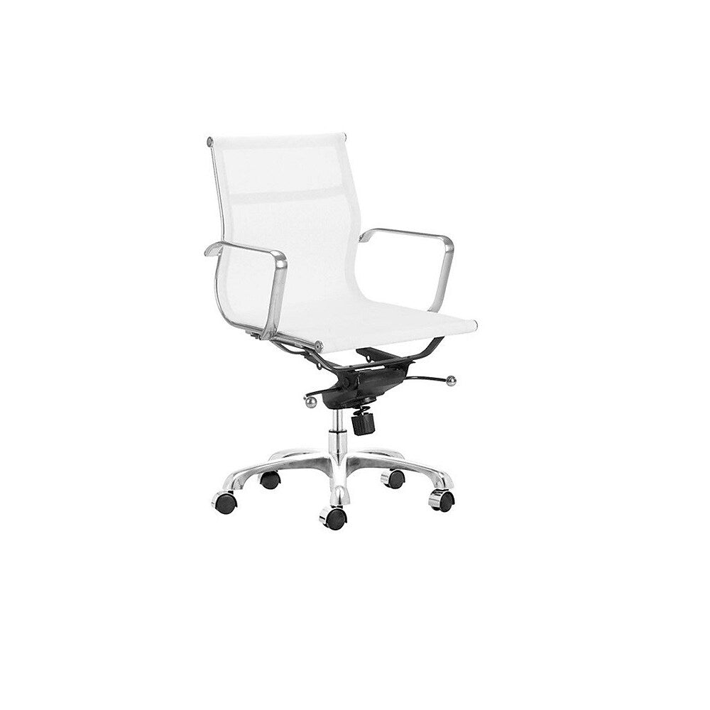 Plata Import Miya White Mesh Office Chair