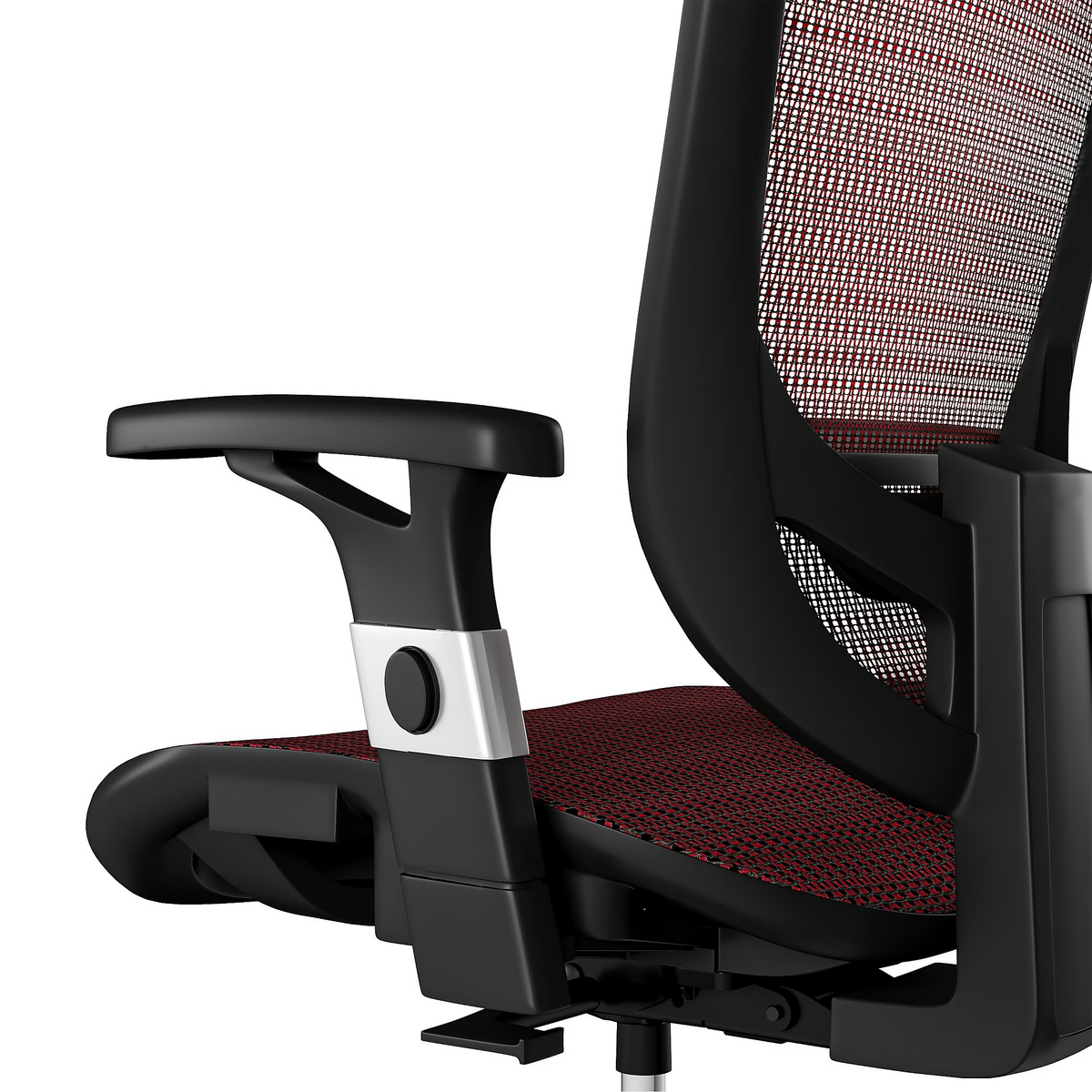 Union and Scale FlexFit Hyken Mesh Task Chair Red