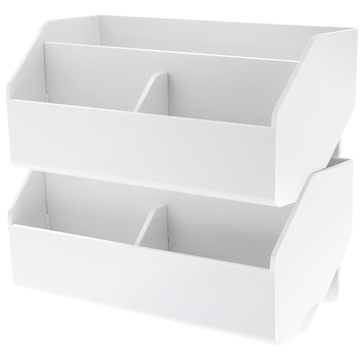 Konnect Storage Bin with Removable Lid and 2 Modular Dividers