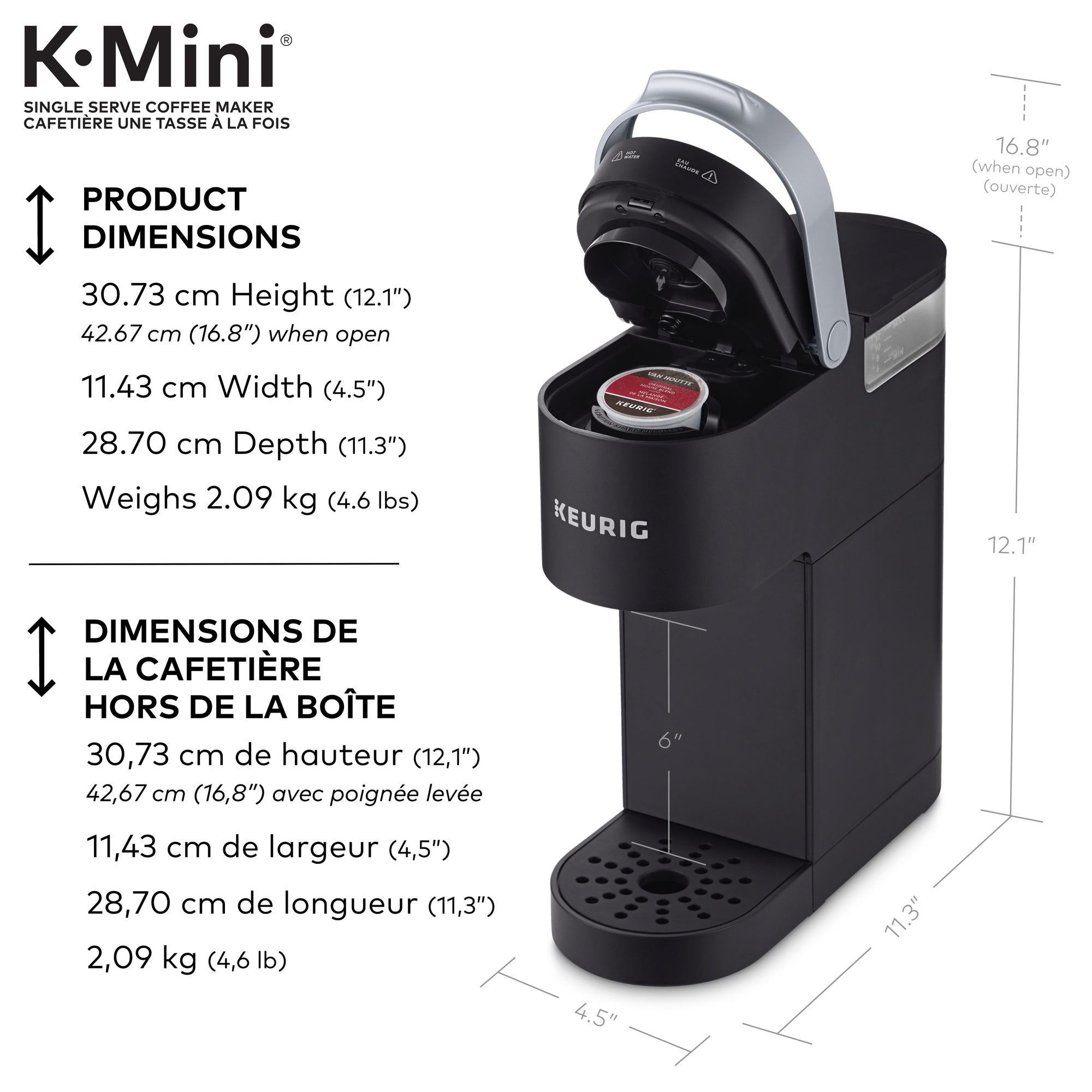 Keurig K-Mini Single Serve Coffee Maker Black