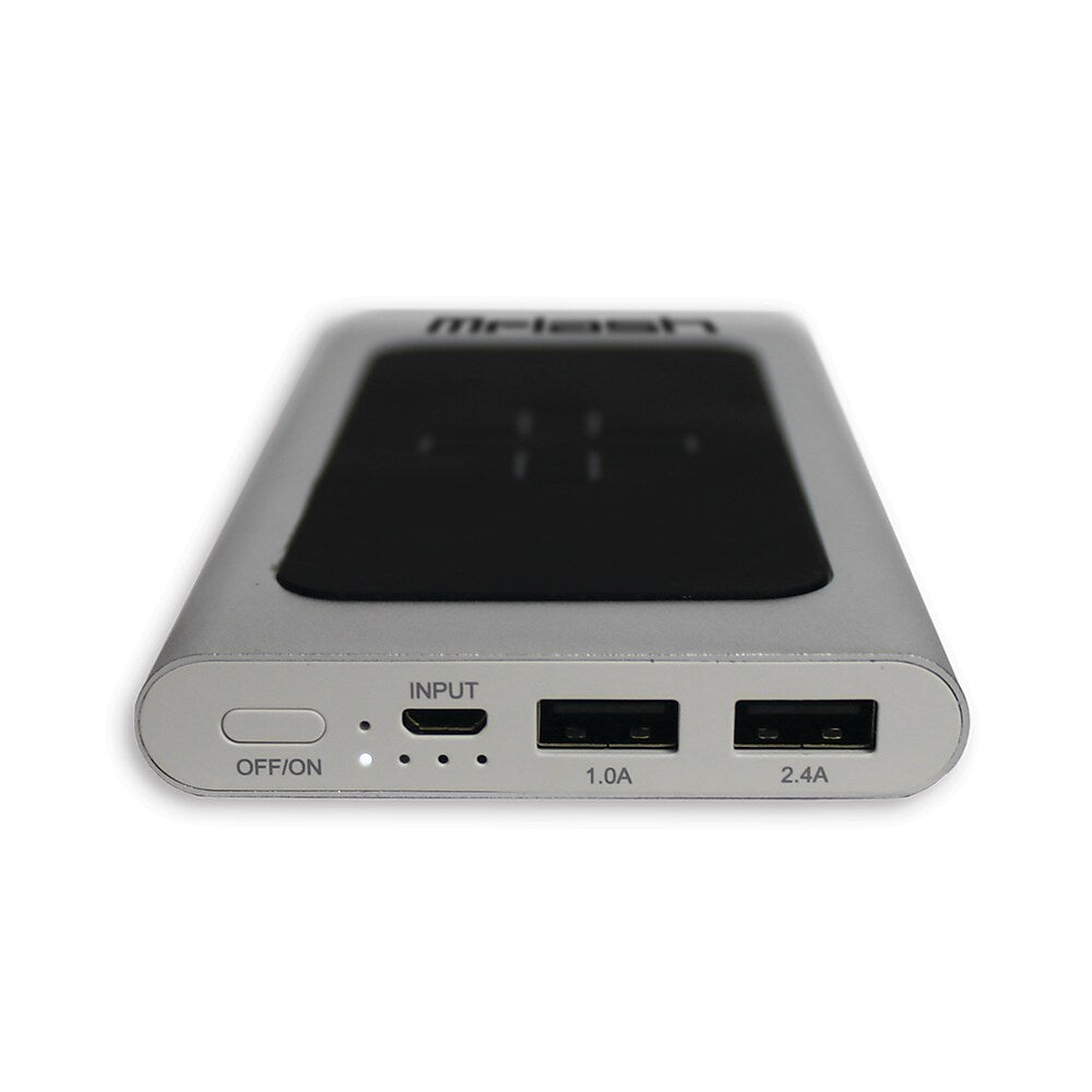 MFLASH MFPWI0601ALSLVR Wireless Power Bank Silver