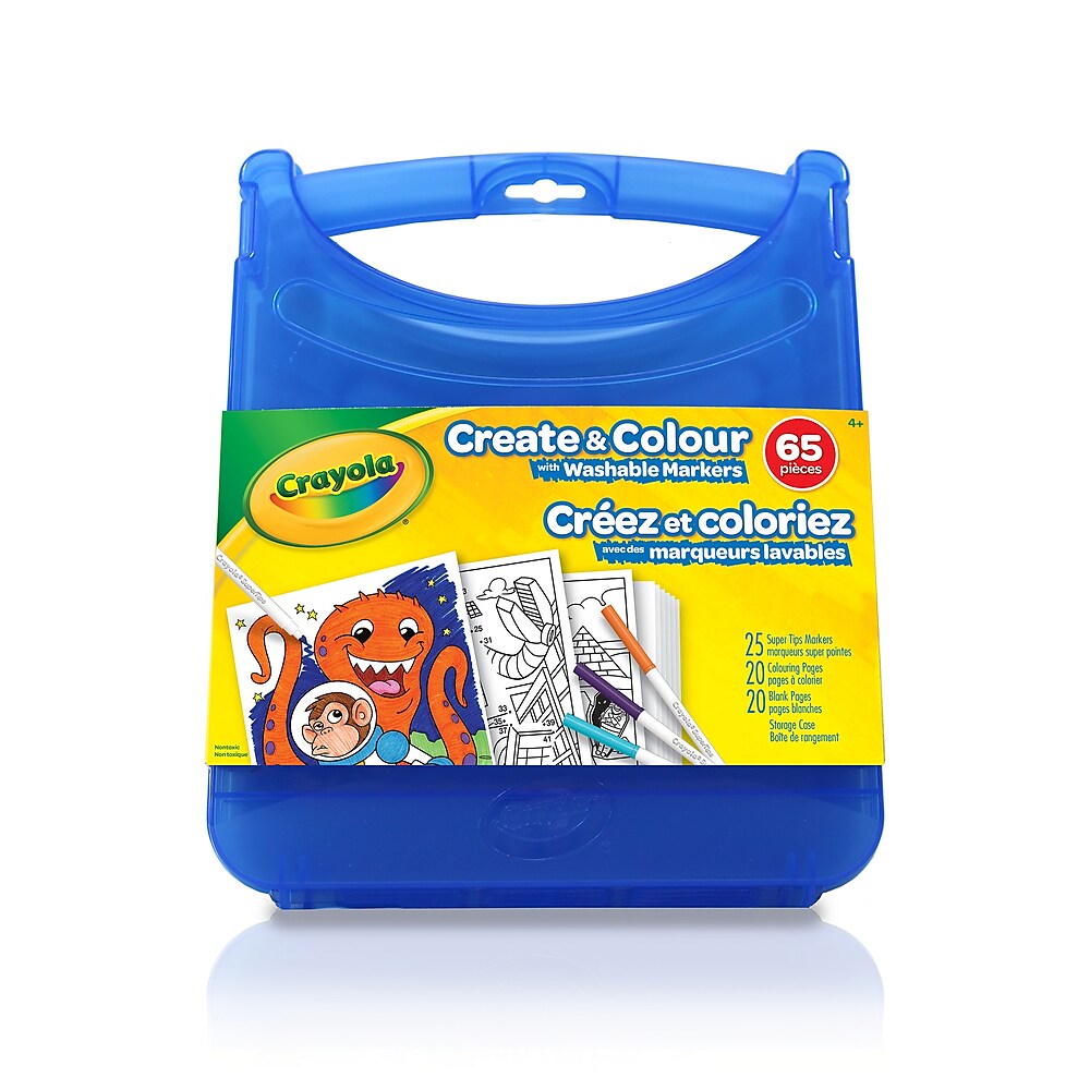 Crayola Create and Colour with SuperTips Washable Markers