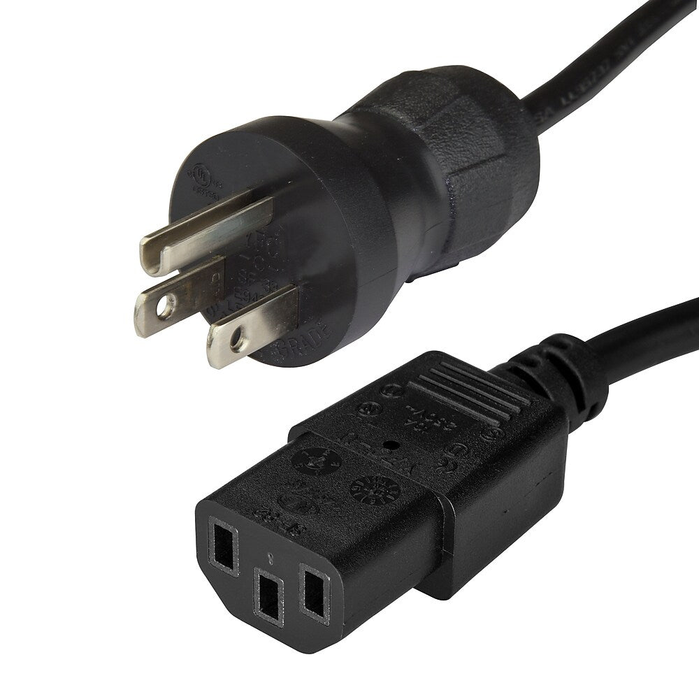 StarTech Hospital Grade Power Cord NEMA 5-15P to C13 6ft