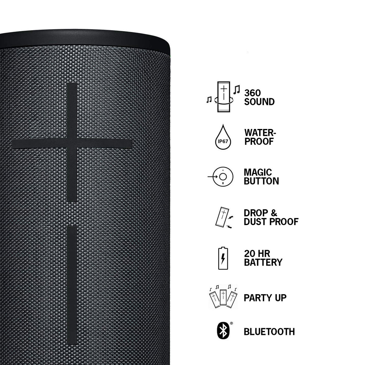 Ultimate Ears MEGABOOM 3 Speaker Night Black