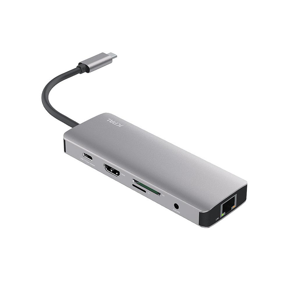 JCPAL USB-C 9-Port Hub 4K/60Hz
